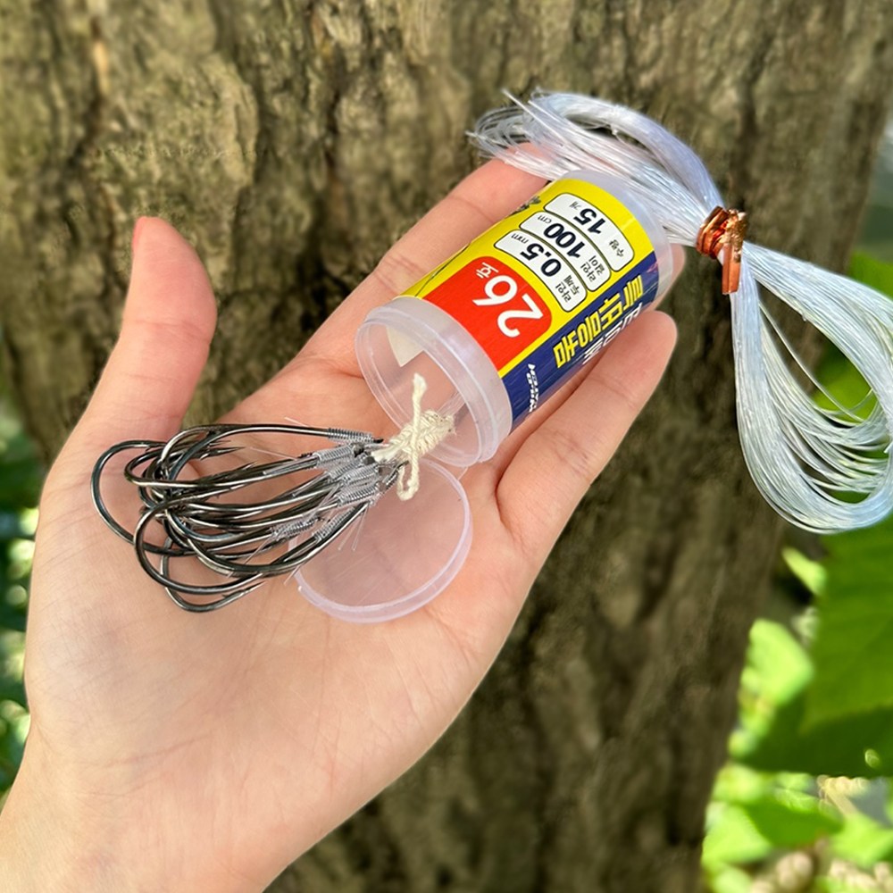 세이코 묶음바늘 대용량 벌크 농어 우럭 감성돔 장어 원투 자작 채비, 1개 2,900원