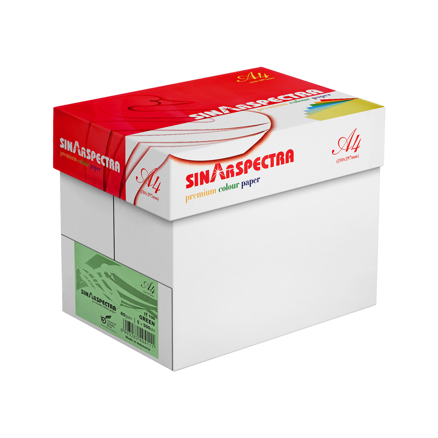 스펙트라 80g A4용지 A4색지 1박스 2500매 38,000원