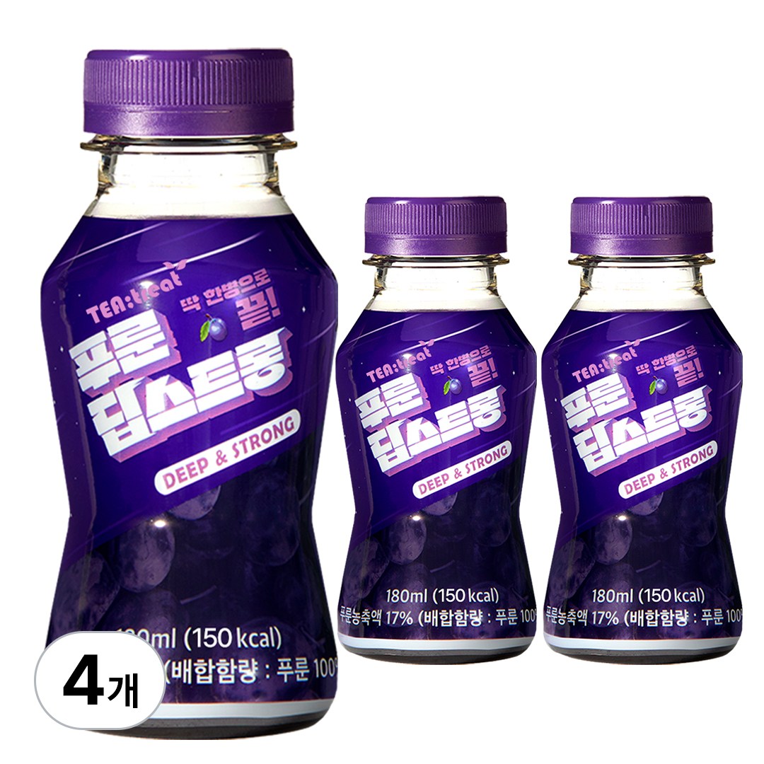 티트리트 푸룬딥스트롱, 180ml, 4개 11,500원