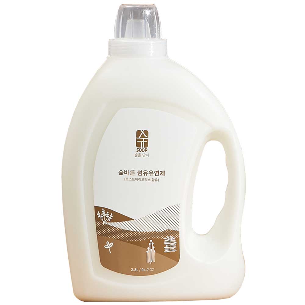 숲바른 아기 유아 대용량 섬유유연제, 1개, 2.8L 12,900원