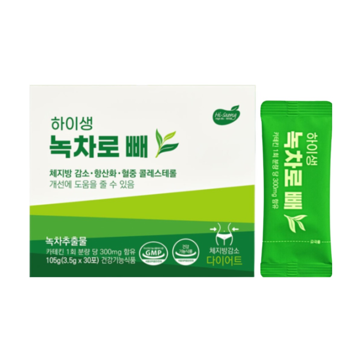 하이생 녹차로 빼 30포*3개, 3개, 105g 62,380원