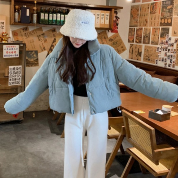 페미닌무드 코듀로이 숏패딩 S Y-1004948 111,460원