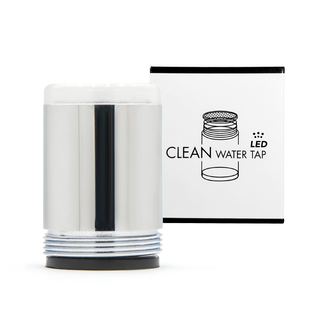 퓨어레인 세면대 필터 LED 클린 워터탭 14,900원