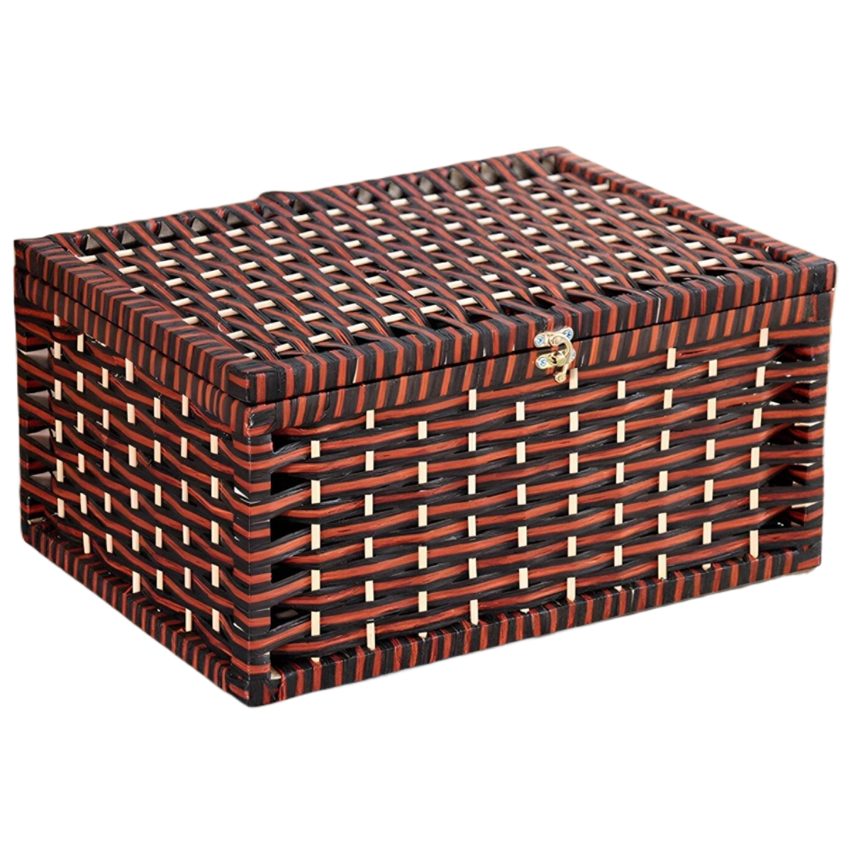 Deokol 독창성 등나무 수납함, 1개, 커피 색 36,600원