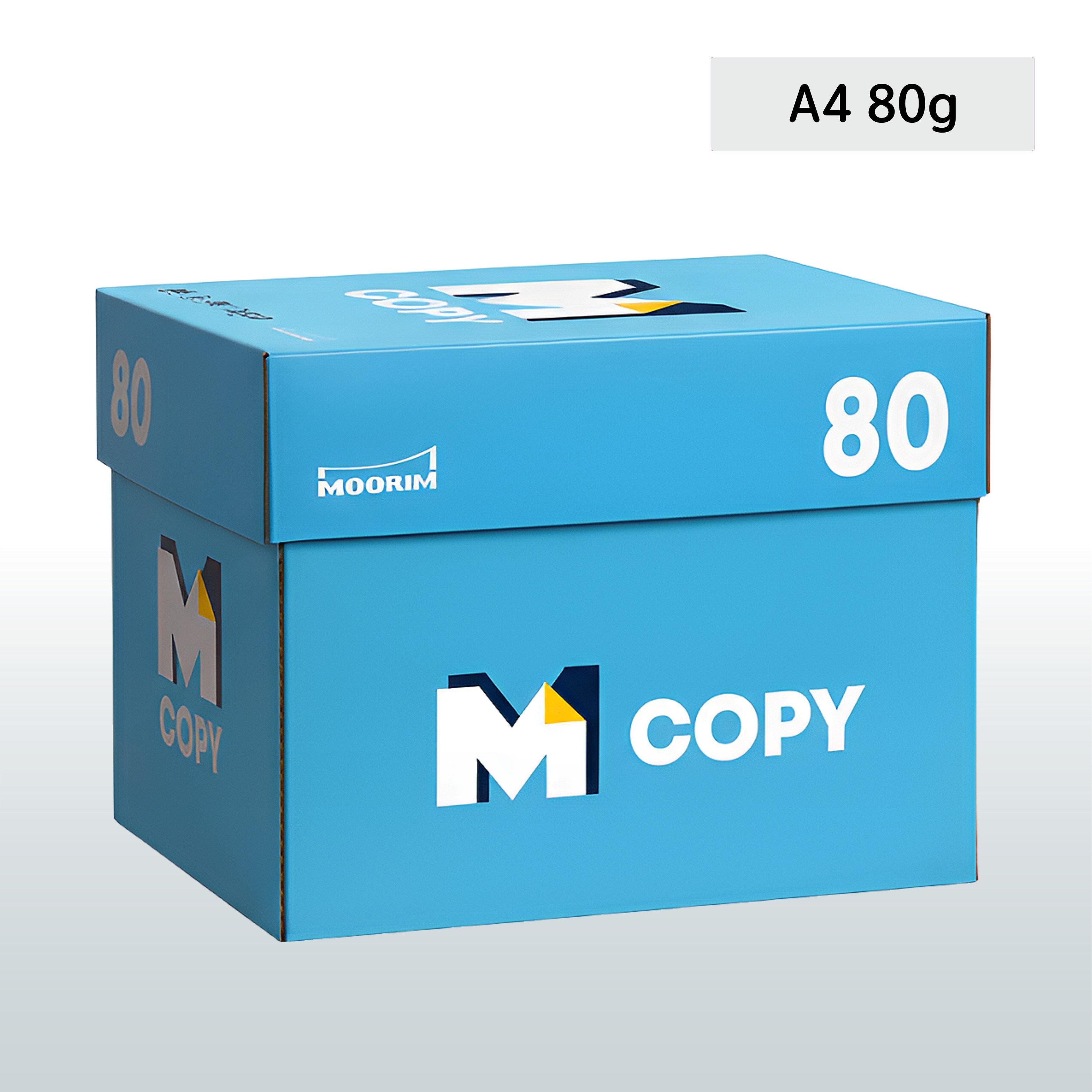 무림제지 M COPY 복사용지 A4 80g 2500매 1박스 (500매x5권) 27,300원