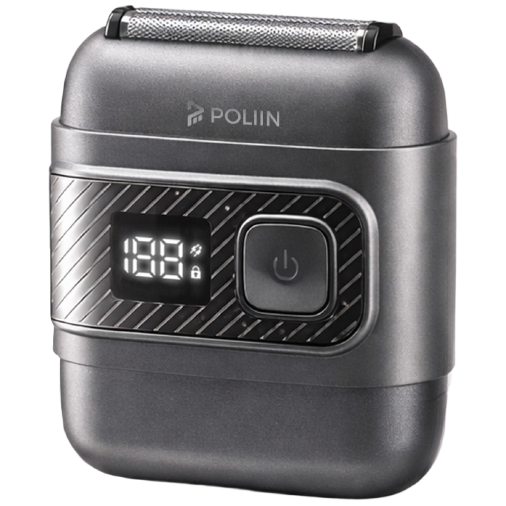POLIIN 휴대용 미니 전기 면도기 여행용 방수 IPX6 소형 전동 면도기 중학생 청소년, 토브 그레이, PN0221 27,900원