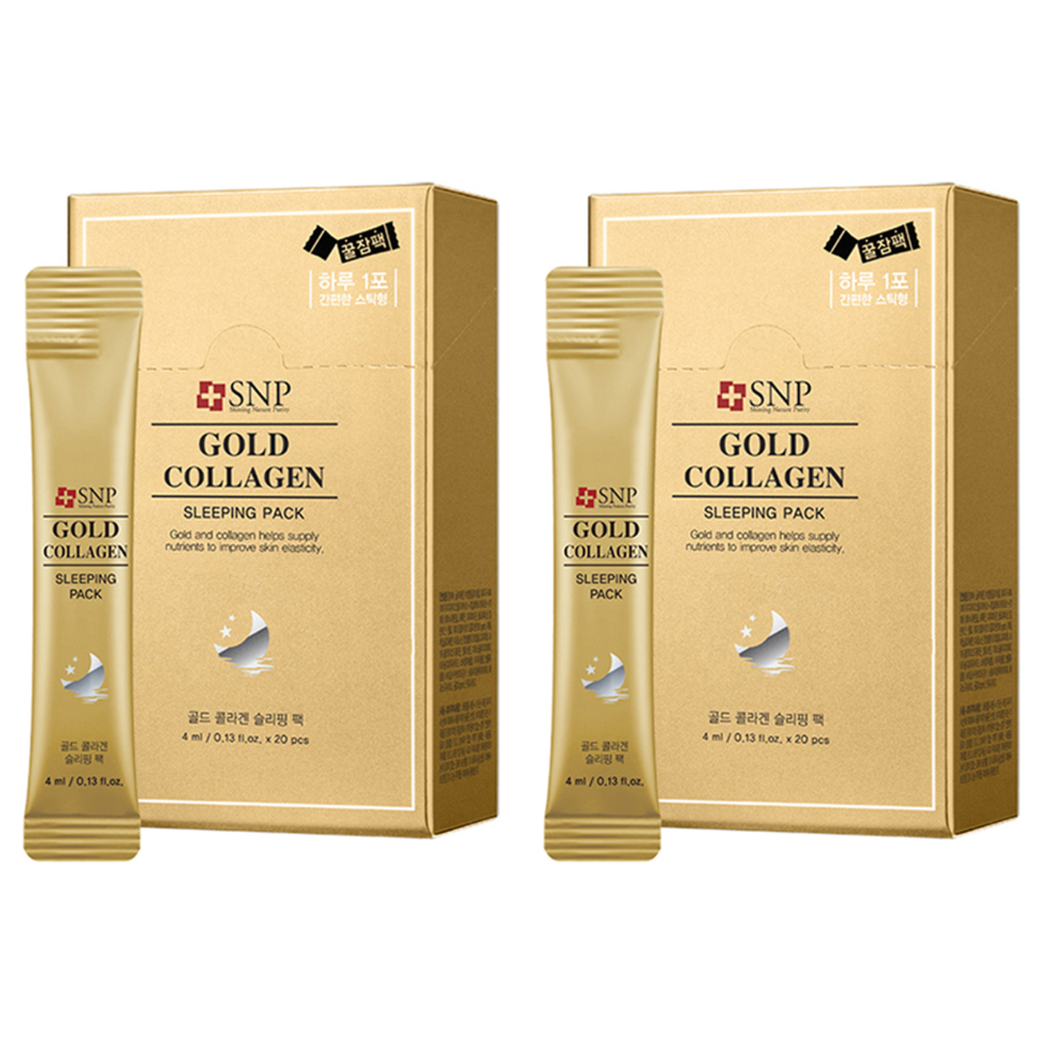 에스엔피 골드 콜라겐 슬리핑 팩 스틱형, 80ml, 2개 20,600원