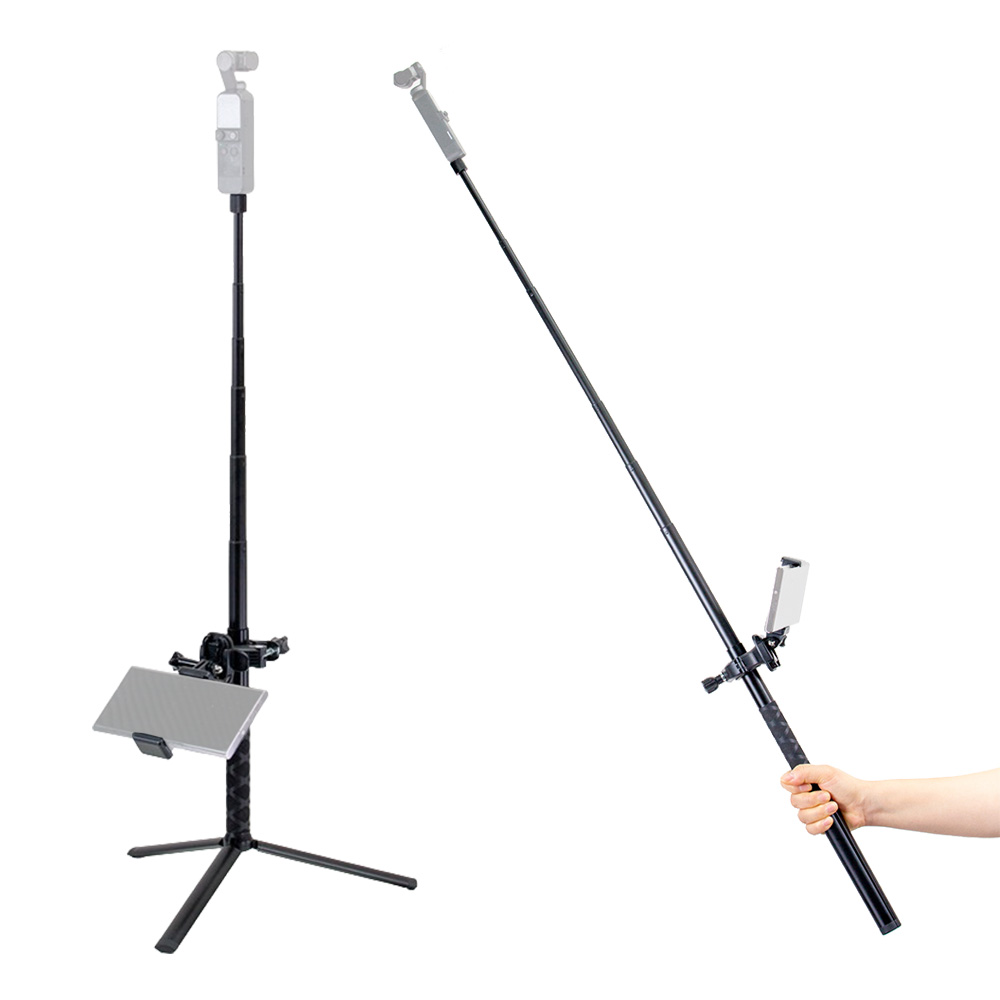 오즈모 포켓3 포켓2 확장스틱 삼각대 휴대폰 거치대 클램프 세트 셀피스틱 셀카봉 45,000원