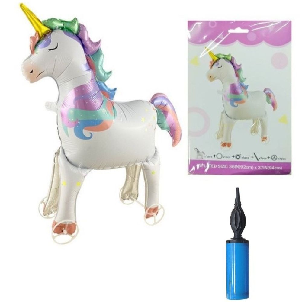 풍선 재미있는 걷기 풍선 바퀴 달린 밧줄, 정교한 유니콘 14,000원