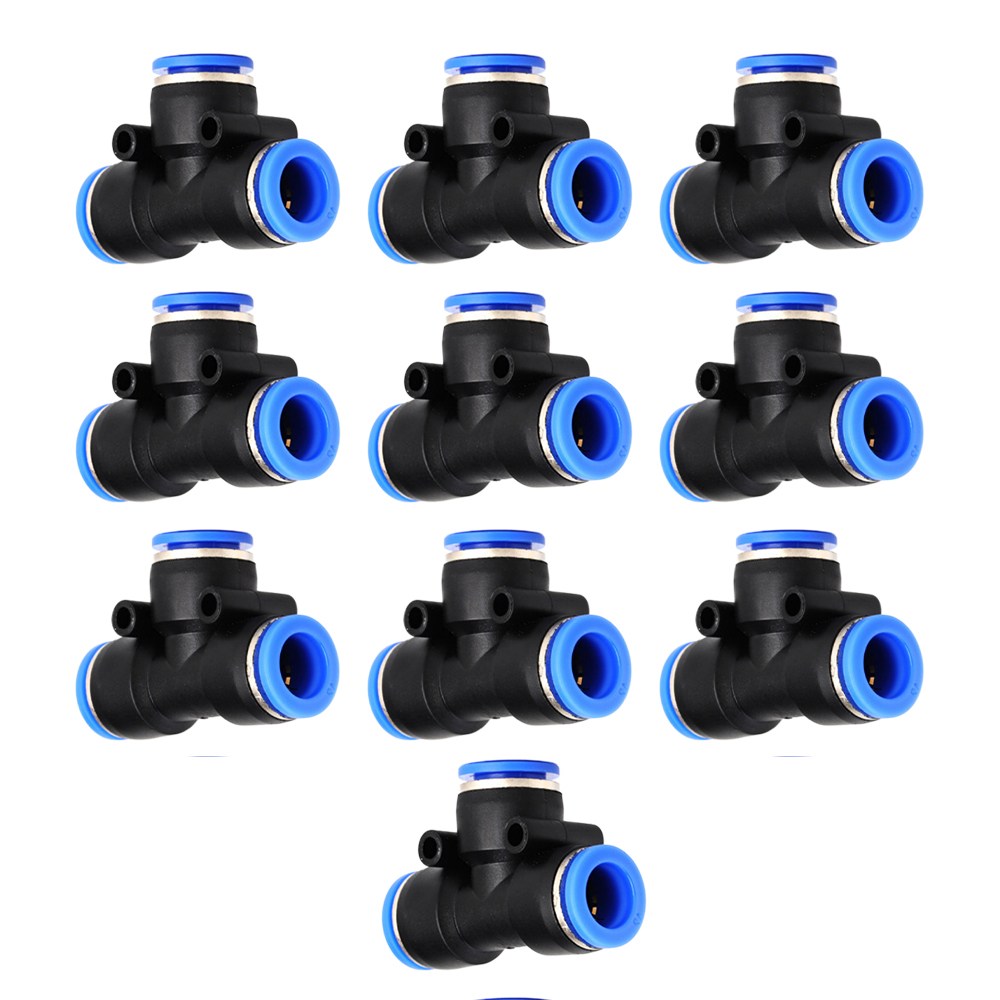 공구PXJ 8mm 에어 원터치피팅 휘팅 부속 피팅 공압 퀵 커넥터 PE8, 10개 9,000원