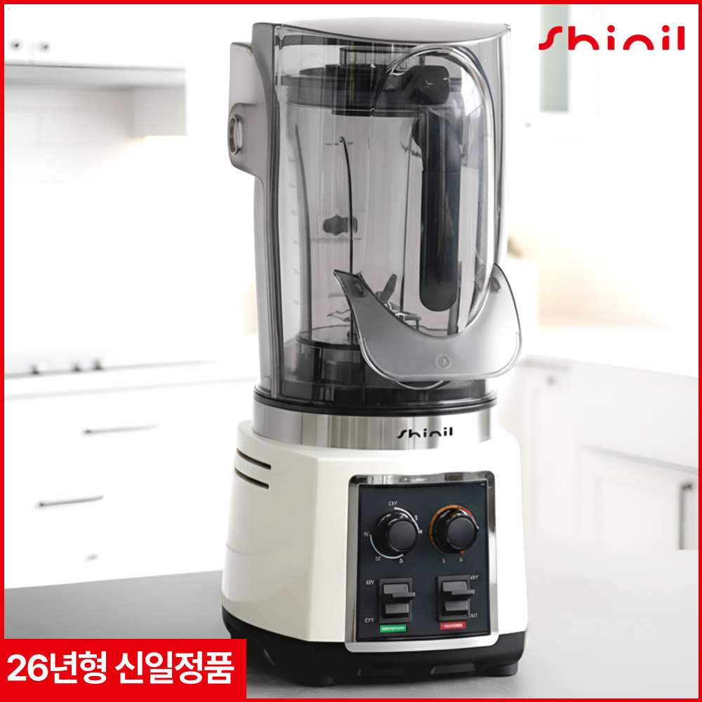 26년형 신일 대형 믹서기 대용량 업소용 초고속 블렌더 분쇄기 스텐 믹서기 김장, 화이트 SMX-WH4408NW 180,000원