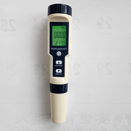 5 in 1 디지털 수질 측정기 - pH TDS EC 염도 온도 측정기, 자동 온도 보상, 방수 설계, 배터리 포함 51,780원