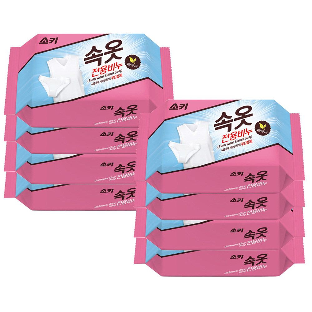 소키 속옷 전용 세탁비누, 150g, 8개 8,540원