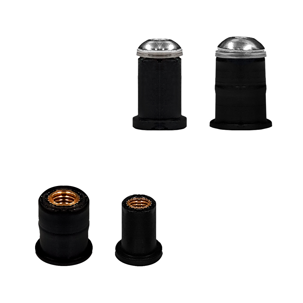 오토바이 범용 윈드스크린 고무 부싱 너트 M4 M5 볼트 세트, 1개 1,140원