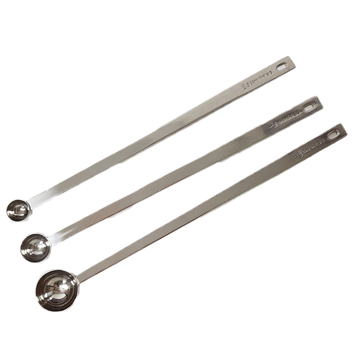 호레카 스텐 롱 계량스푼 2.5ml + 5ml + 15ml 세트 21,080원