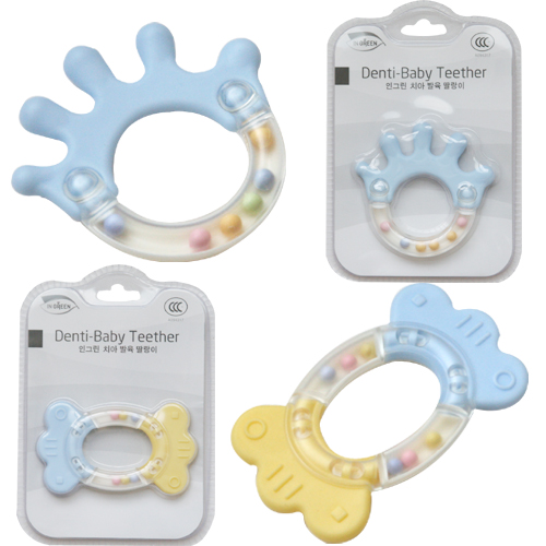 딸랑이치발기2종 / 국민딸랑이 / 아기장난감, 딸랑이2종(손가락+캔디), 1개, 현재가 9,900원