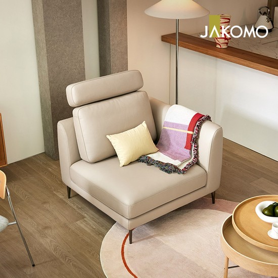 비기닝 모듈 1인 암리스 천연면피 소가죽 소파 900,000원