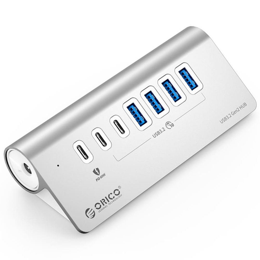 오리코 M3U4C3-G2 USB허브 7포트 유전원 허브 HUB USB3.2 123,000원