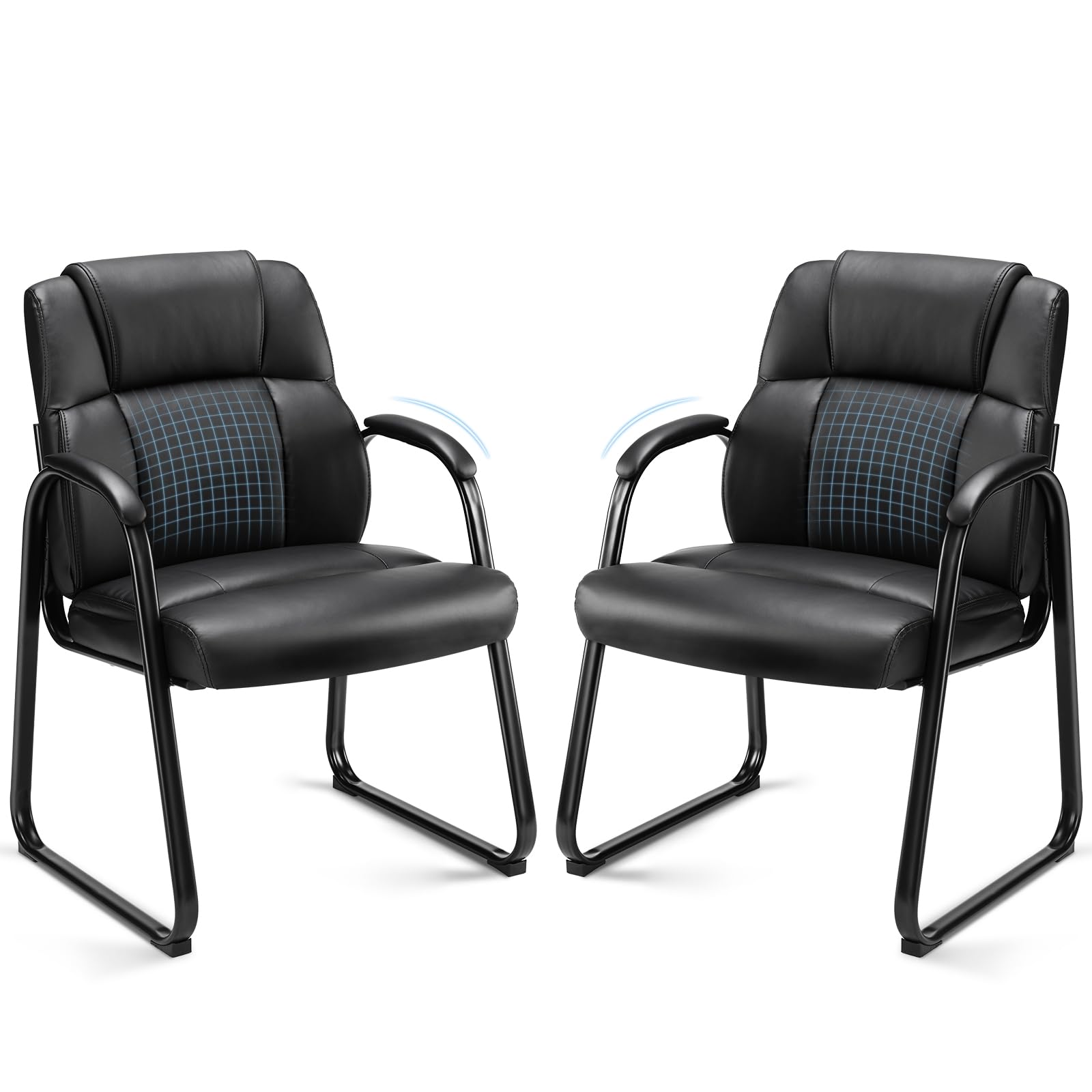 모아니스 회의실 가죽 의자, 블랙 99,000원