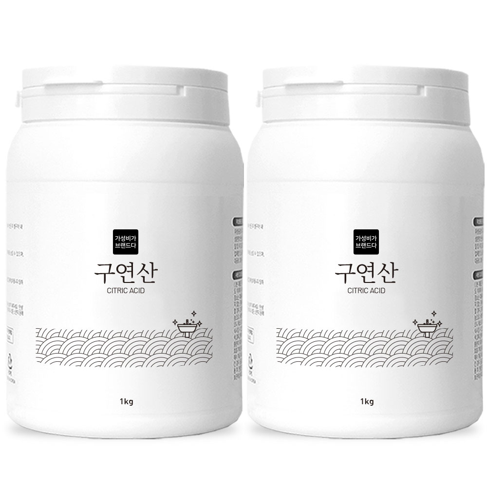 가성비가브랜드다 구연산 다목적 세제 1kg, 용기 / 물때 청소 빨래 세탁 11,300원