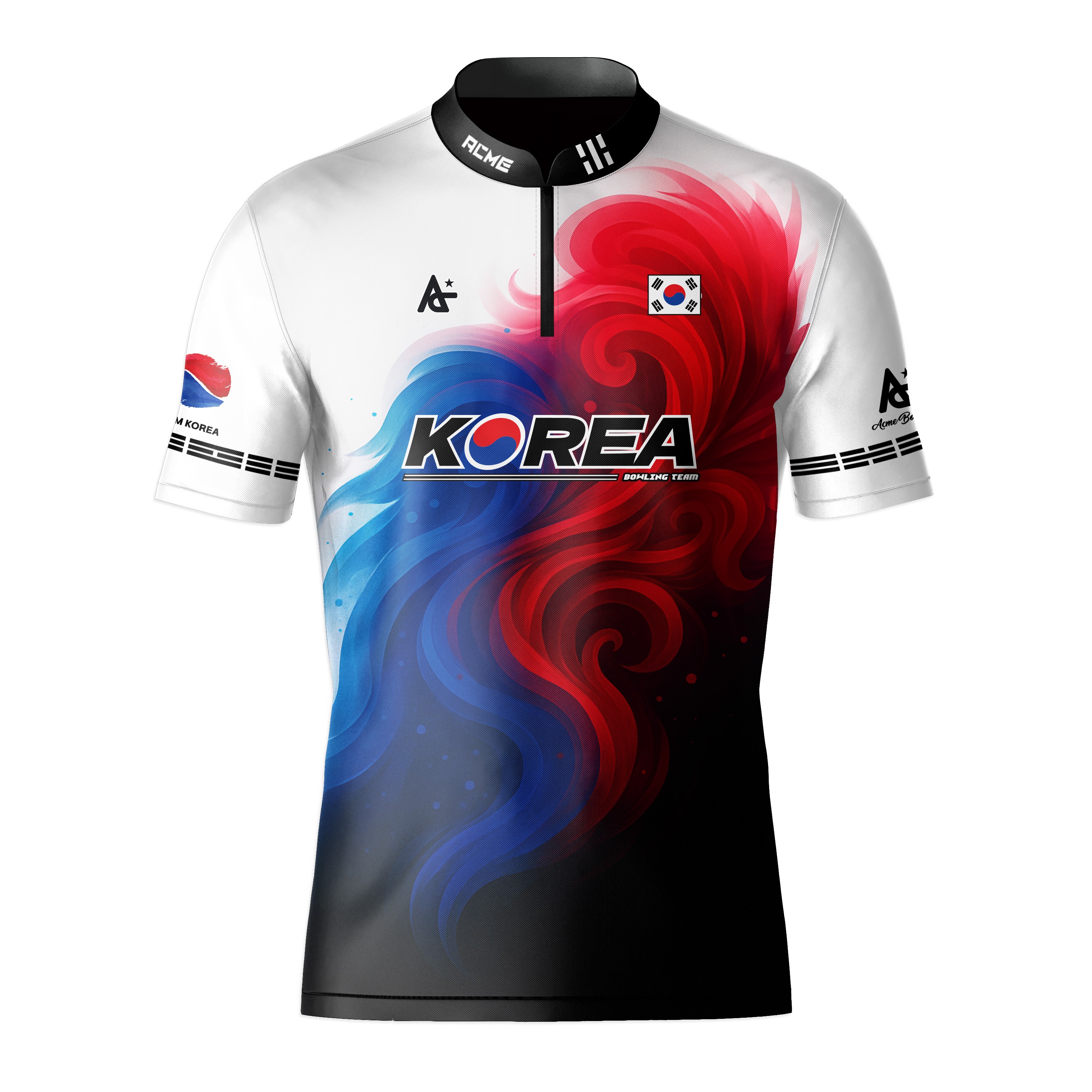 볼링티셔츠 집업티 CoKR08-국대 애크미 ACME 볼링연습티 49,000원