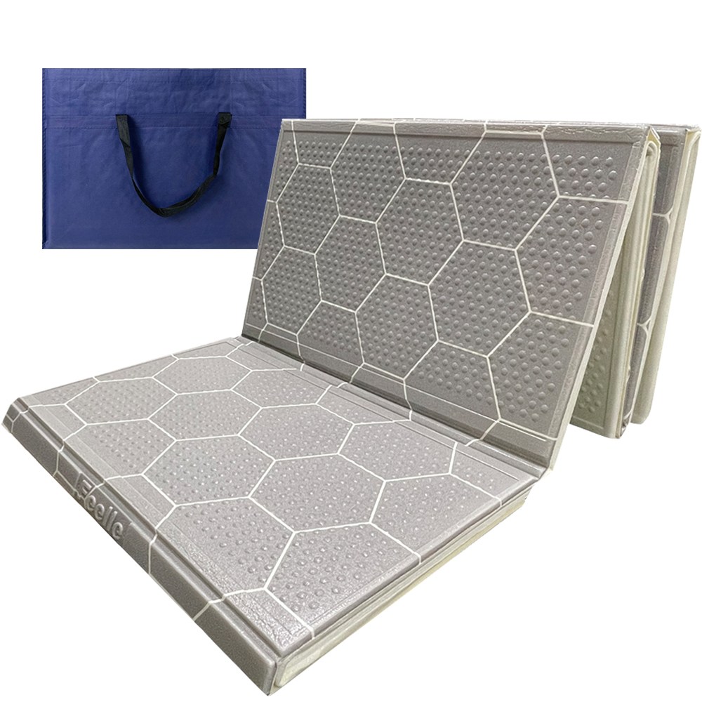 힐링캠프 3단 캠핑매트+가방 특중형(240x200) 접이식 매트 돗자리 피크닉매트, B.그레이 34,800원