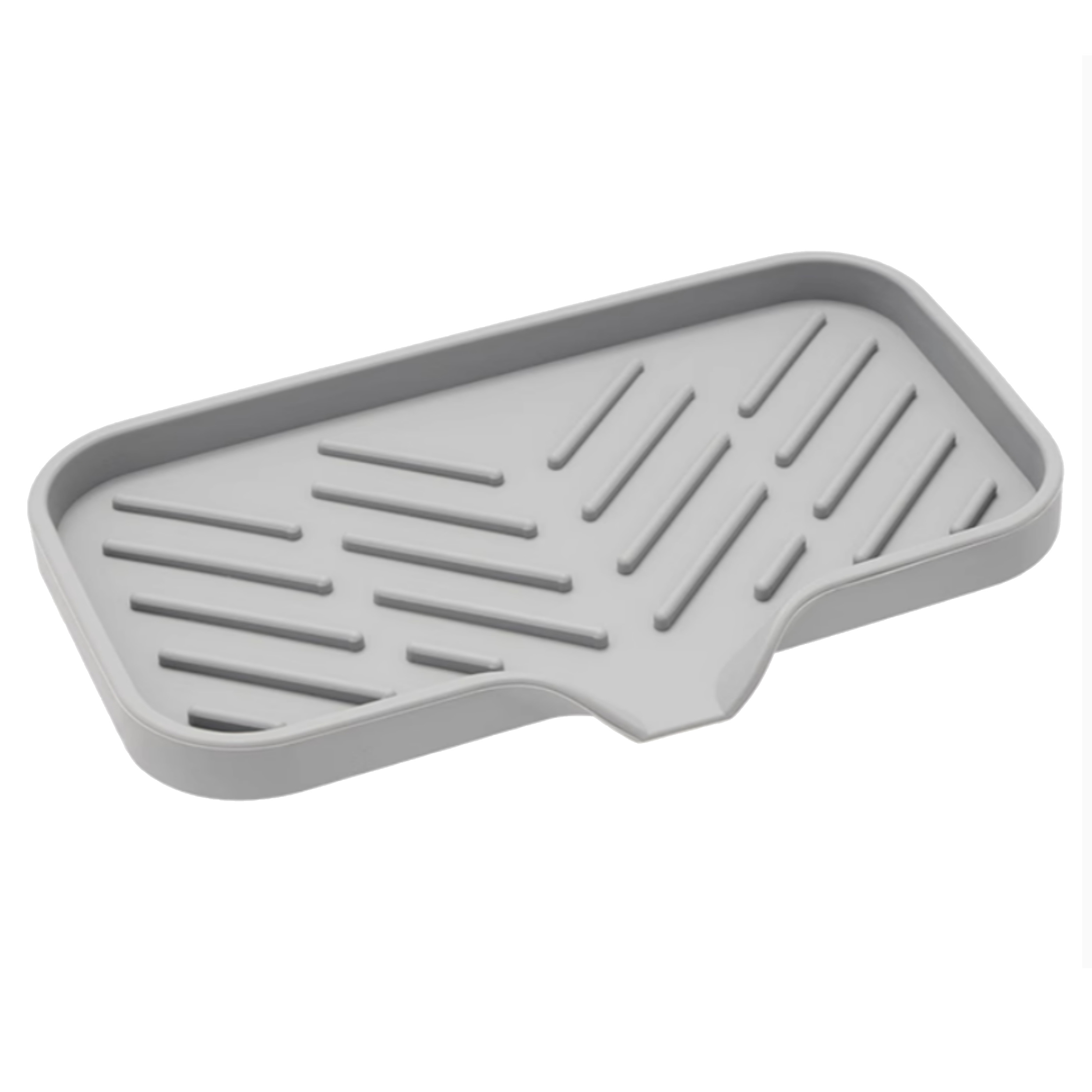 살림이음 물빠짐 실리콘 비누 수세미 받침대 대형, 라이트 그레이, 1개 4,950원