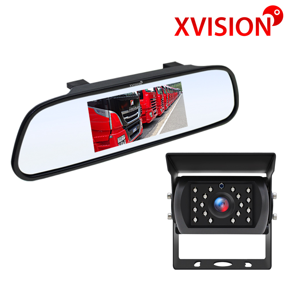 엑스비전 5 룸미러 모니터+최고급형 화물차후방카메라 세트(K225) 124,800원
