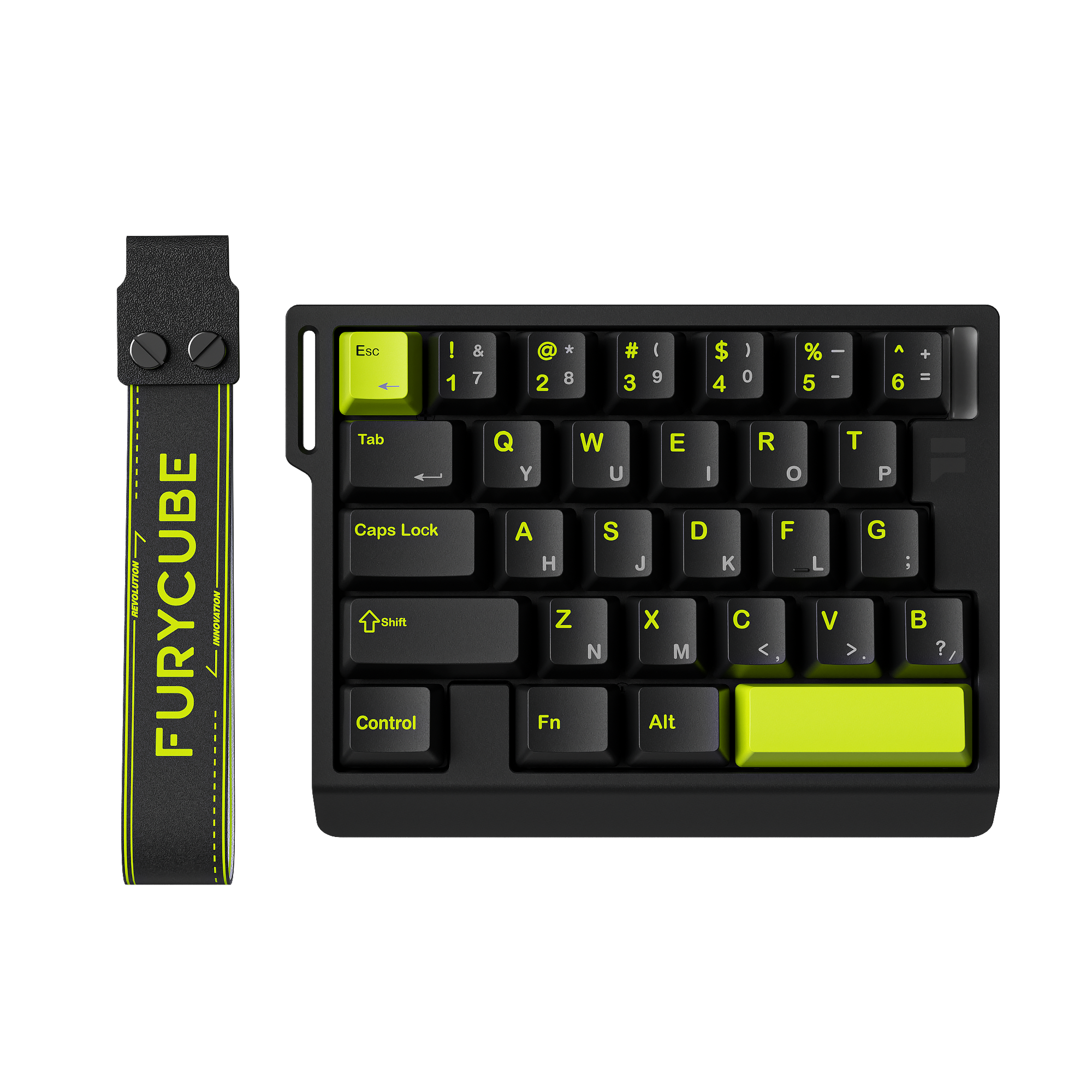 FURYCUBE M30HE 마그네틱축 원핸드 키보드 30키 고성능 8k 래피드 트리거 자석축 게이밍 키보드 기계식 e-sports 유선 LED 커스텀 등고선, 마그네틱축(자석축), 단일상품, 베타 미니 블랙 46,900원