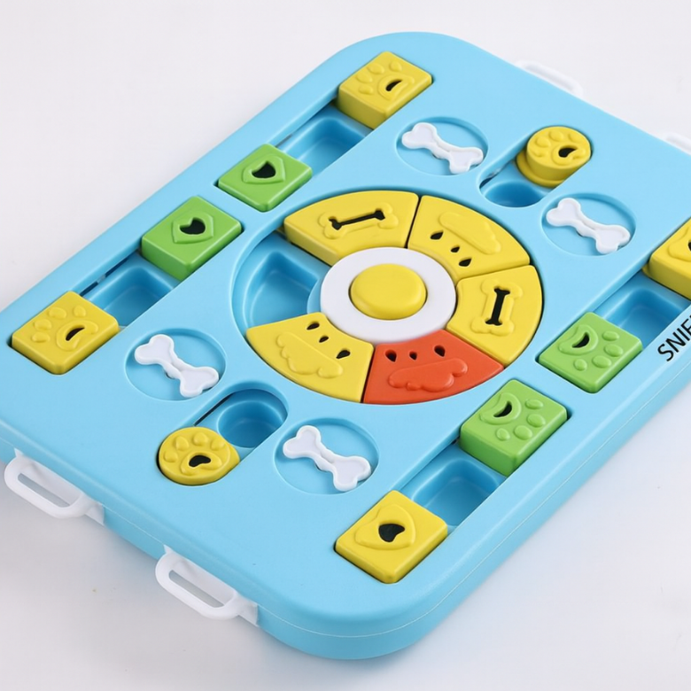 킁킁잼 노즈워크 회전 퍼즐 올인원 매트, 1개, 블루 17,900원