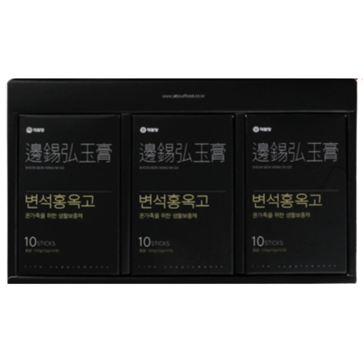 제월당 황제 진상품 경옥고 원기회복 피로회복 변석홍옥고 스틱 10g 30포, 300g, 1박스 100,000원
