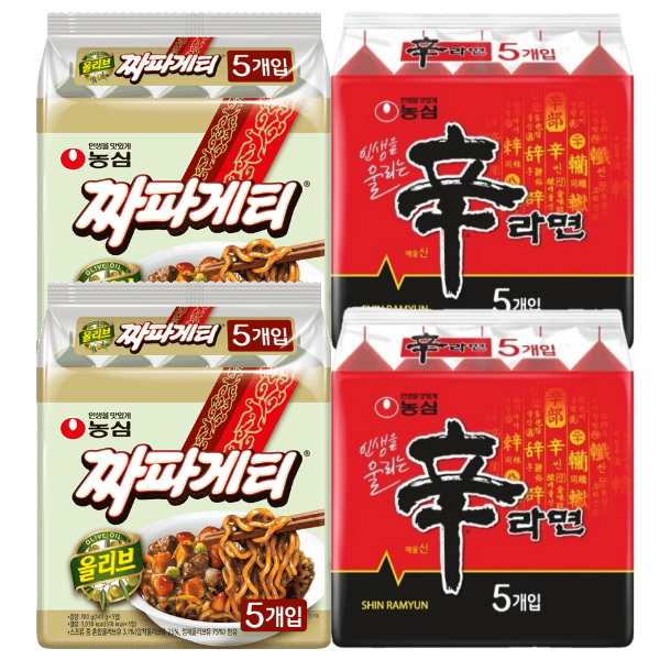 신짜게티20 (신라면10+짜파게티10) 22,980원