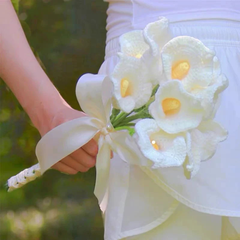 수제 크로셰 꽃다발 재료 키트 DIY 만들기 패키지 취미 공예용품 여자친구 선물용 뜨개질 핸드메이드 집콕취미, 컬러 부케 키트 19,400원