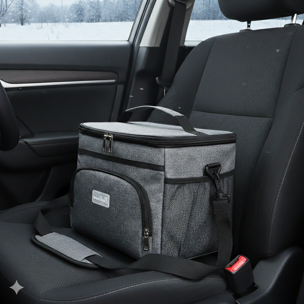 앤아이즈 3중 단열 강화 휴대 쿨러백, 그레이, 1개 16,200원