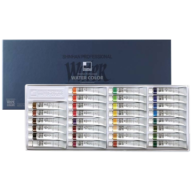 신한화구 전문가용 수채화물감 25,540원