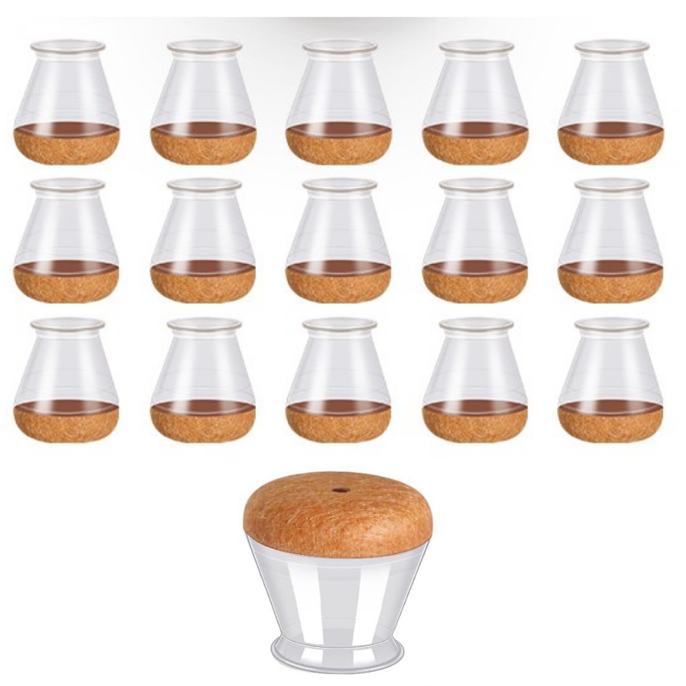 살림코드 4세대 쫀쫀이 소음방지 펠트 의자발커버 16P 1세트 원형 사각, 16개 13,500원