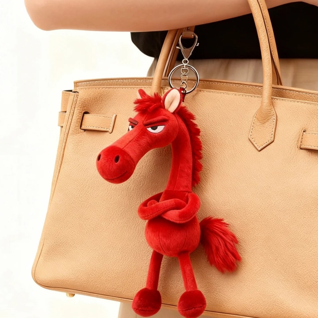 2026 말 캐릭터 인형 가방 키링 키홀더 가방 장식 20cm 15,860원