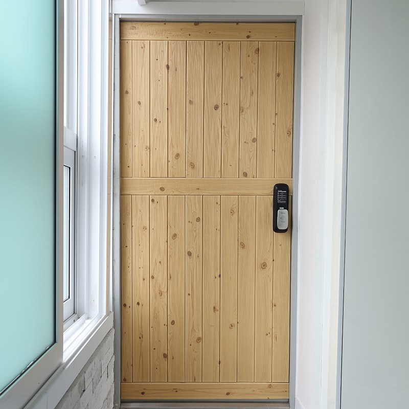 폼나라아트 접착식 현관문 셋트 보온단열 시트지 아파트 시공 방문 거실 셀프인테리어, 옹이원목, 1개 36,900원