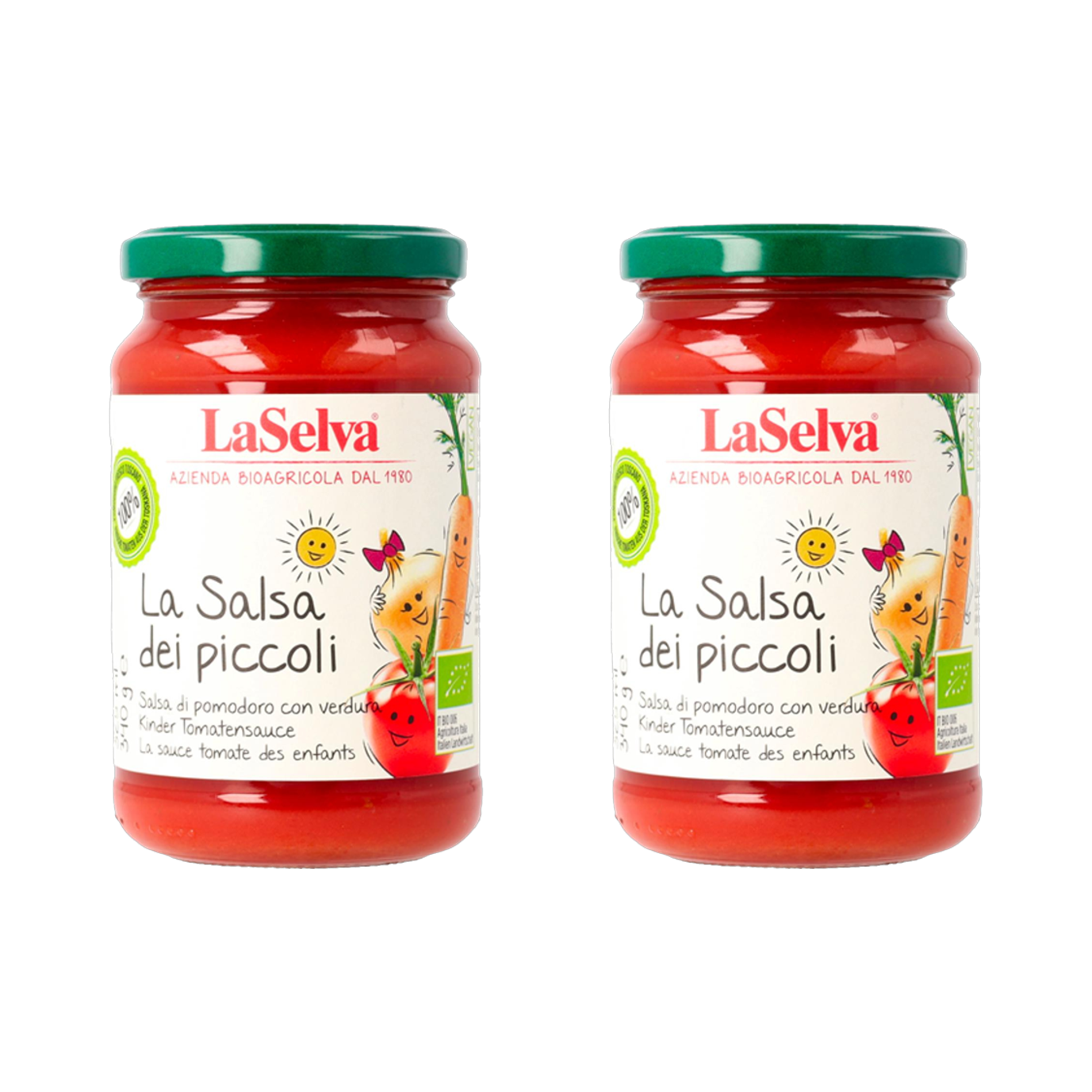 라셀바 이탈리아 어린이용 유기농 저염 토마토소스, 2개, 340g 15,800원