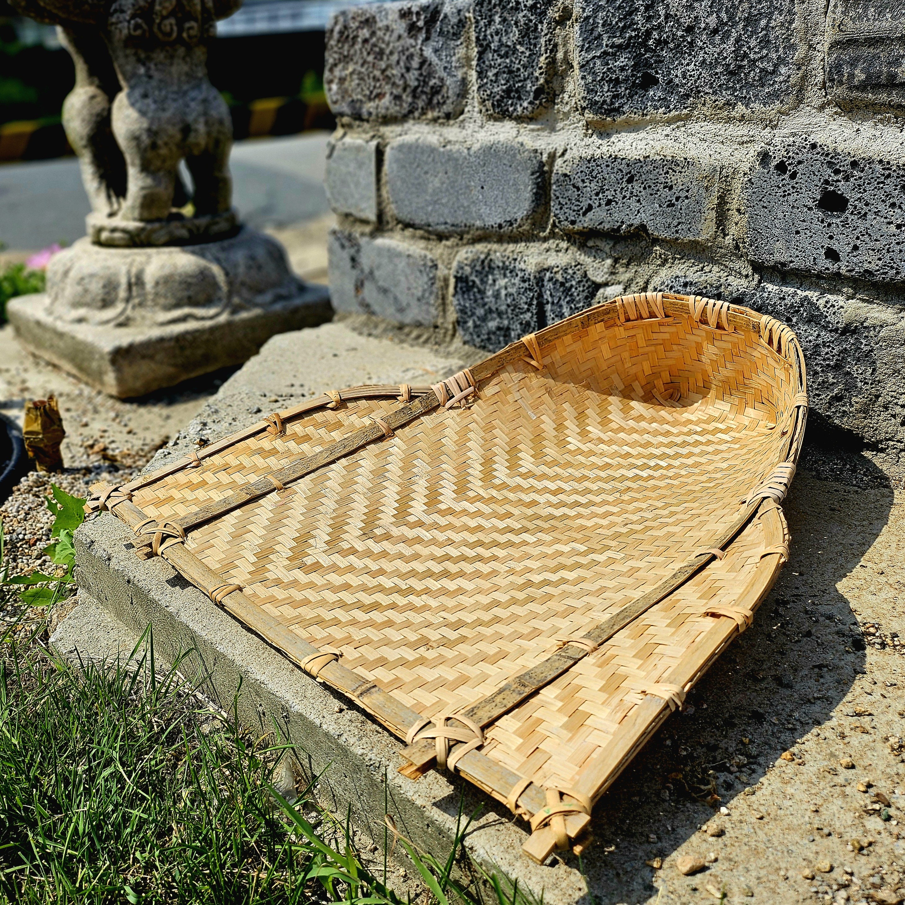 민속마당 대나무키(대,중,소) 대나무바구니 대나무소쿠리 농사용품 민속소품 인테리어소품 민속바구니 민속소쿠리 민속품 36,900원