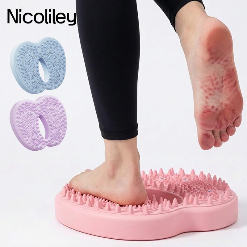 Nicoliley 발바닥 지압매트 안마기 발지압스텝퍼 퍼가정용 에어 지압스텝 22,140원