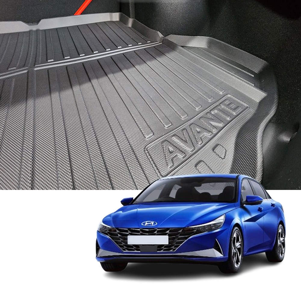 신형 아반떼 7세대 CN7 트렁크매트 TPE 카본 3D (20년4월이후) 호환 50,890원