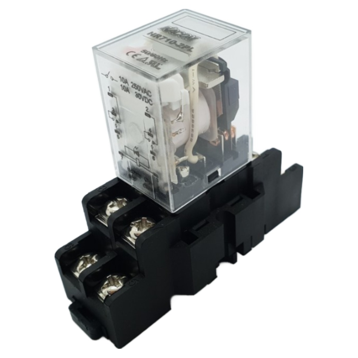 HR710-2PL KACON LY2 8핀 AC220V, DC12V,DC24V 릴레이 LED릴레이, 1개 5,900원