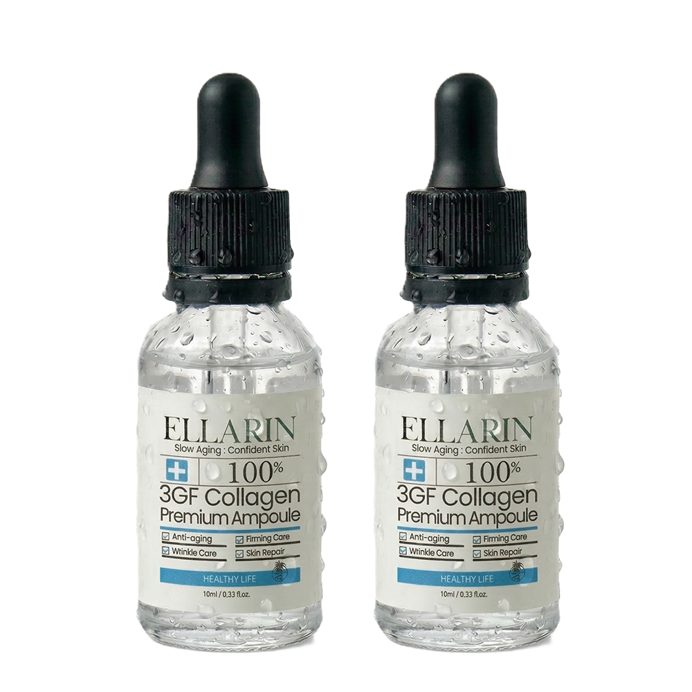 엘라린 3GF 콜라겐 EGF앰플 40대 탄력 주름 집중케어, 2개, 10ml 7,500원