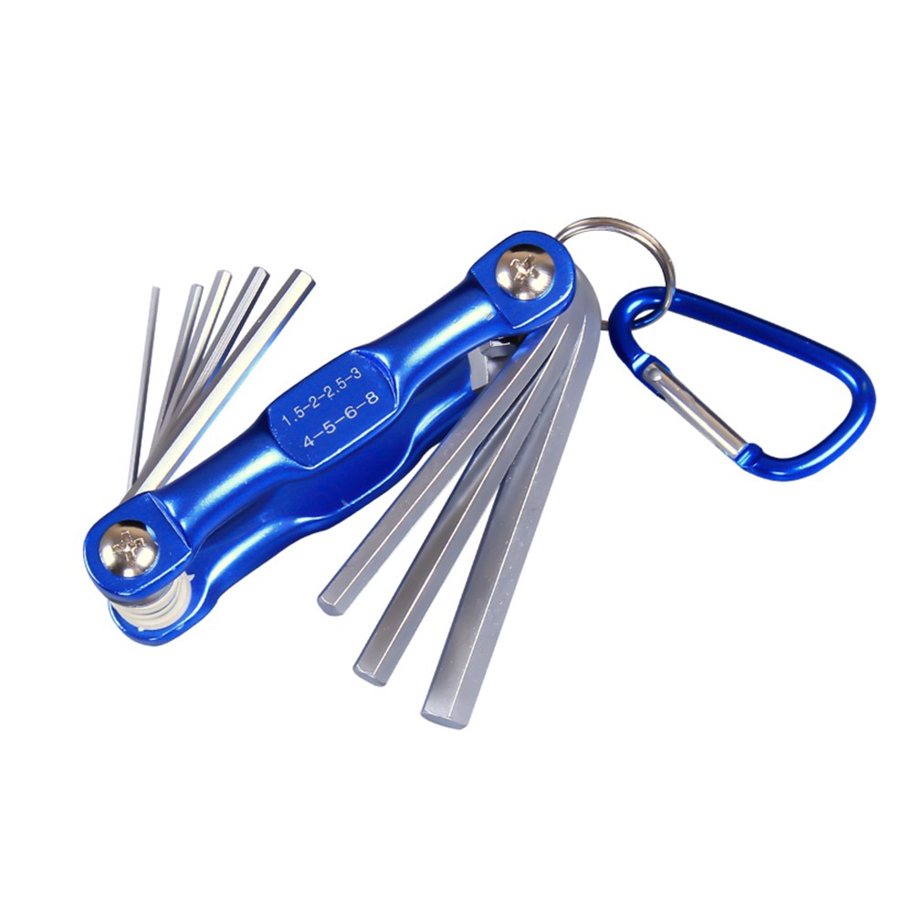 주니지니네 휴대용 만능 육각 렌치 8종 세트 키링 G9, 1개 11,900원