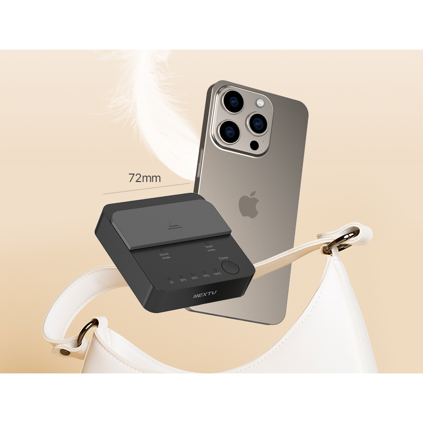 NEXTU - M2357DCU3 크반각 NVMe 듀얼 도킹 스테이션 M.2 SSD 클론 복사기 1:1 M.2(NVMe) 20G 2Bay 도킹스테이션 84,000원