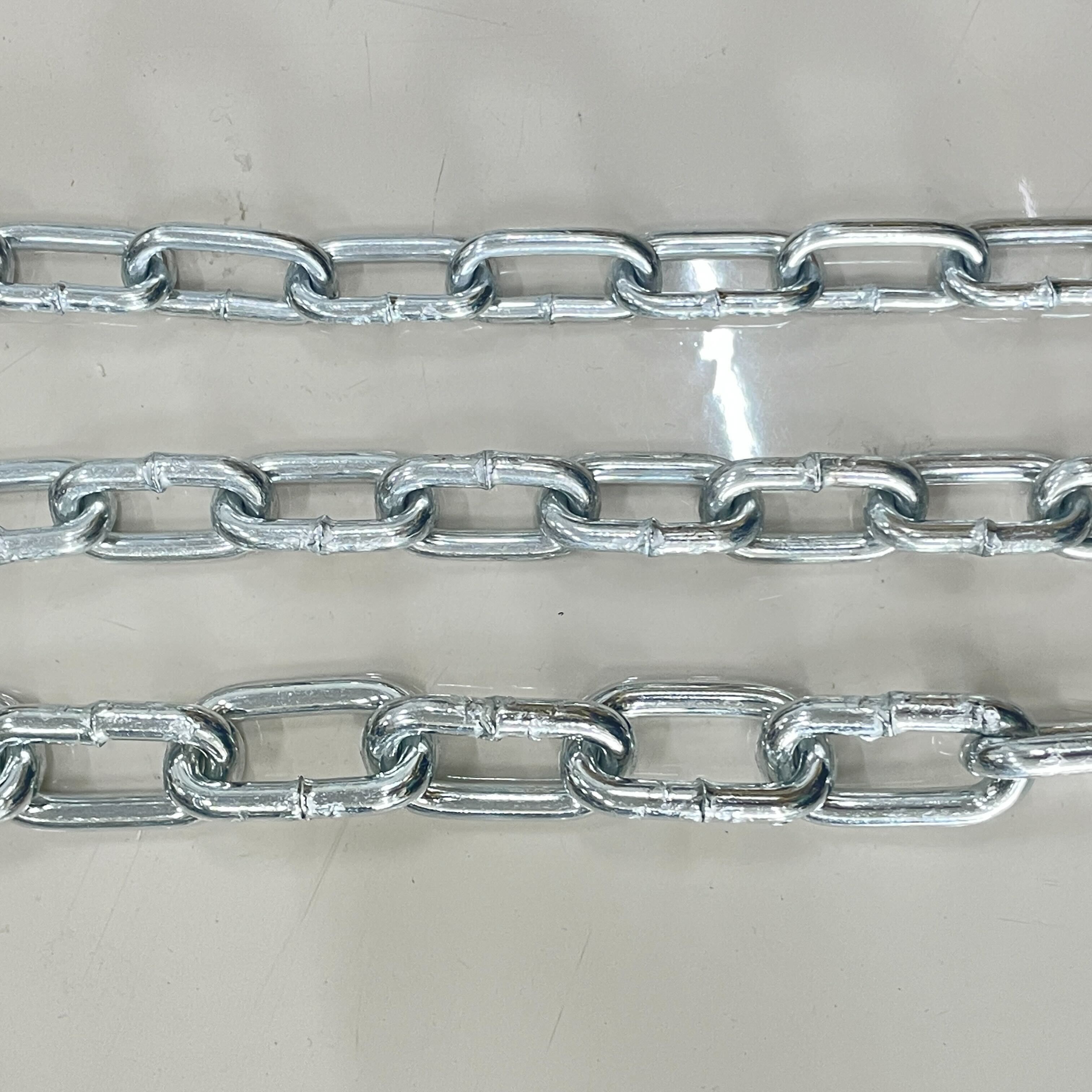 쇠사슬 체인 주차장 바리게이트 통제줄 안전줄 철체인 M3 1미터 550원