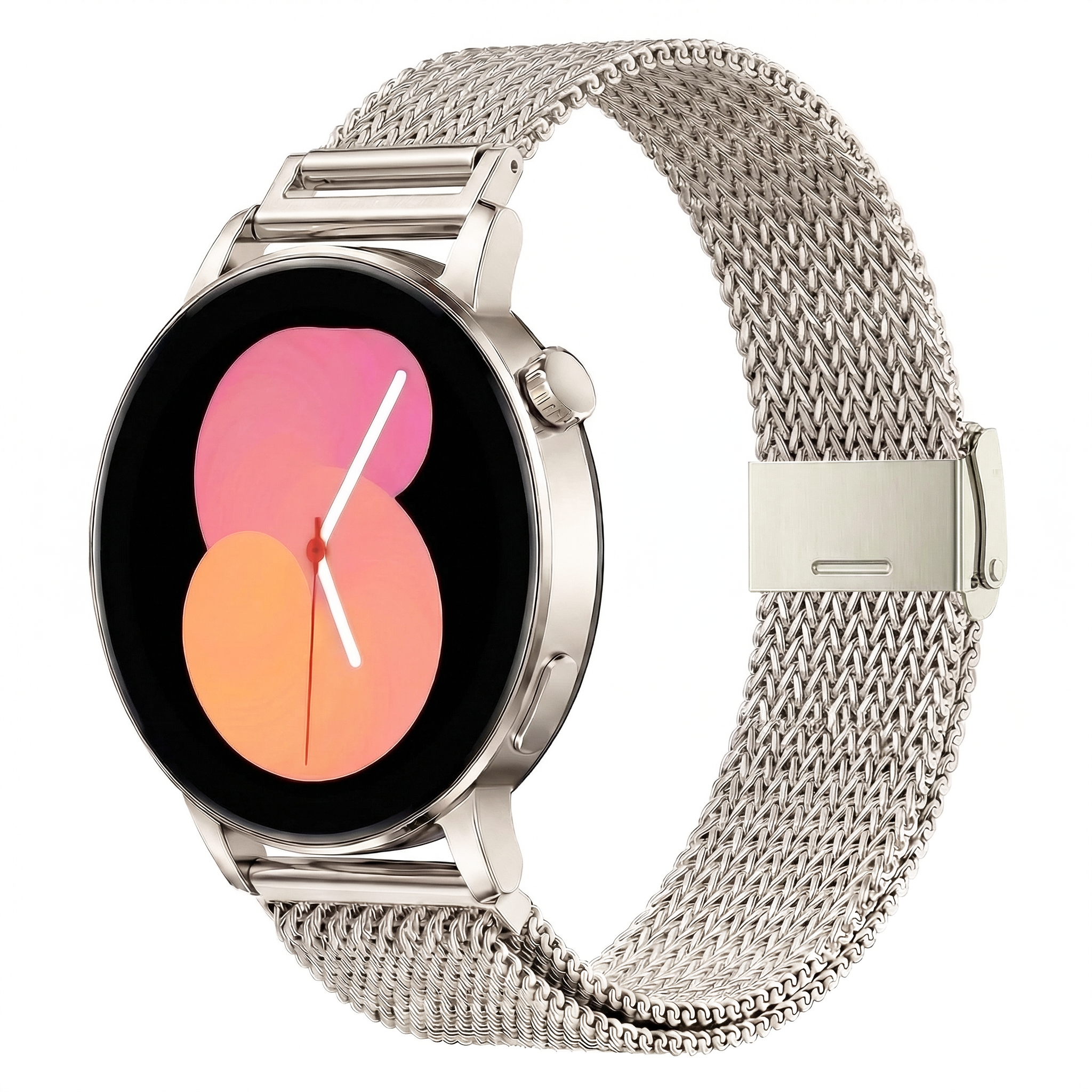 아이라 갤럭시워치8 호환 스트랩 클래식 슬림 메탈 밴드, 스타라이트, 1개 18,500원