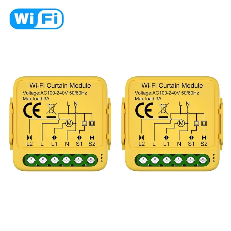 Tuya 스마트 WiFi Zigbee 커튼 모듈 블라인드 스위치 연결된 롤러 셔터 전기 Alexa Google 홈과 호환 가능 23,600원