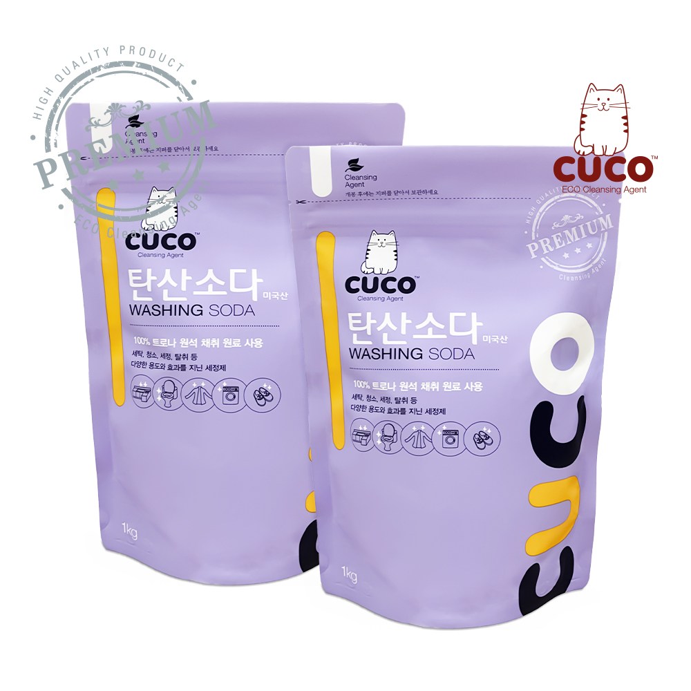 한내음 CUCO 탄산소다 프리미엄 미국산 워싱소다 빨래냄새 제거 6,900원
